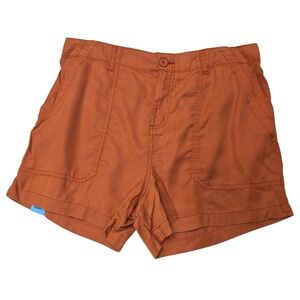 Social Standard by Sanctuary Ladies Fortune Tencel Short Red Clay XH9058E1 Large